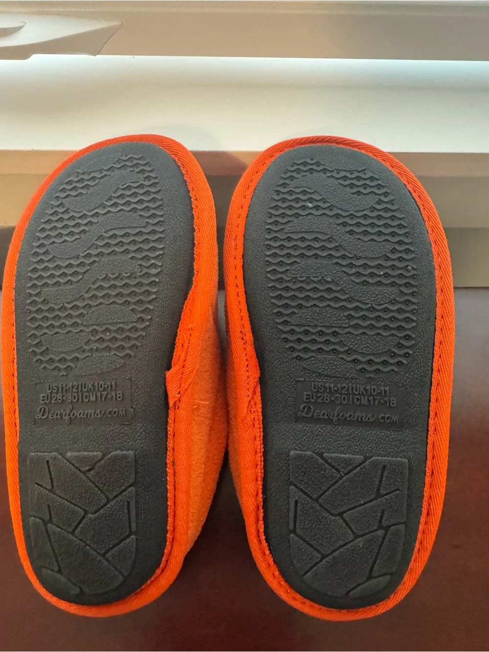 Dear foams Orange Pumpkin Kids Slippers